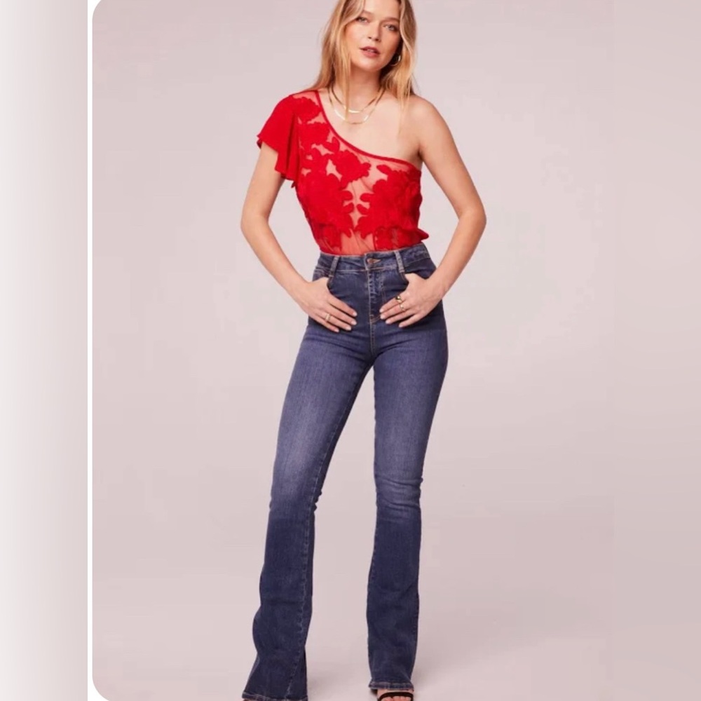 Red Band of the Free bodysuit